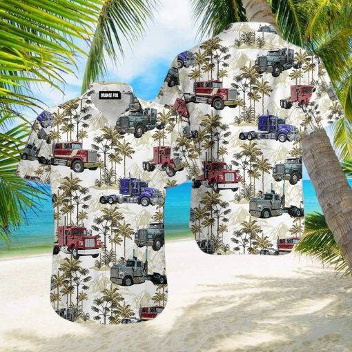 Mack R Model Truck Trucker Tropical Hawaiian Shirt For Men And Women HW7767 shirt