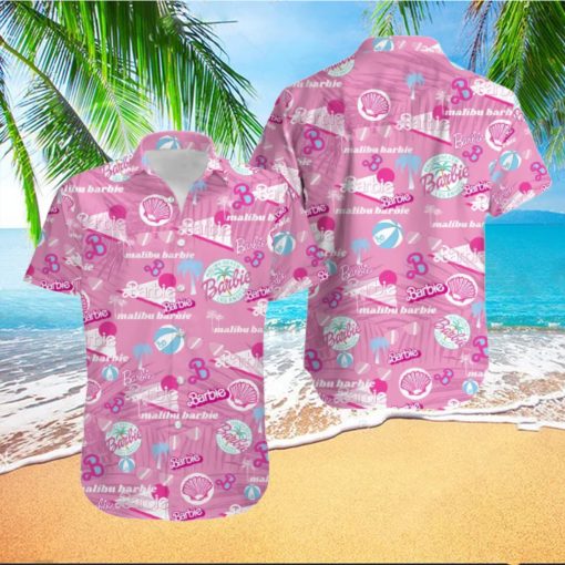 Malibu Beach Barbie Hawaiian Shirt Gift For Beach Lovers hawaiian shirt