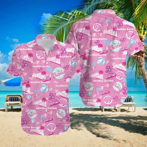 Malibu Beach Barbie Hawaiian Shirt Gift For Beach Lovers hawaiian shirt