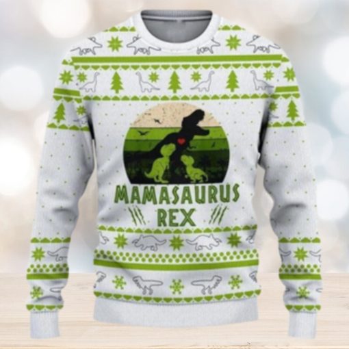 Mamasaurus Dinosaur Womens Ugly Sweater