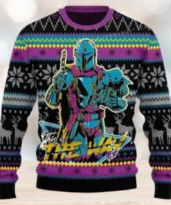 Mandalorian Baby Yoda Christmas Christmas Ugly Sweater Party