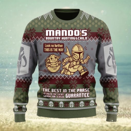 Mando’s Bountry Hunting Ugly Christmas Sweater Christmas Gift For Men And Women