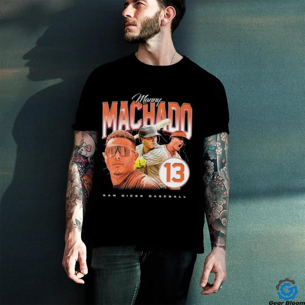 Funny manny Machado San Diego Padres baseball vintage shirt