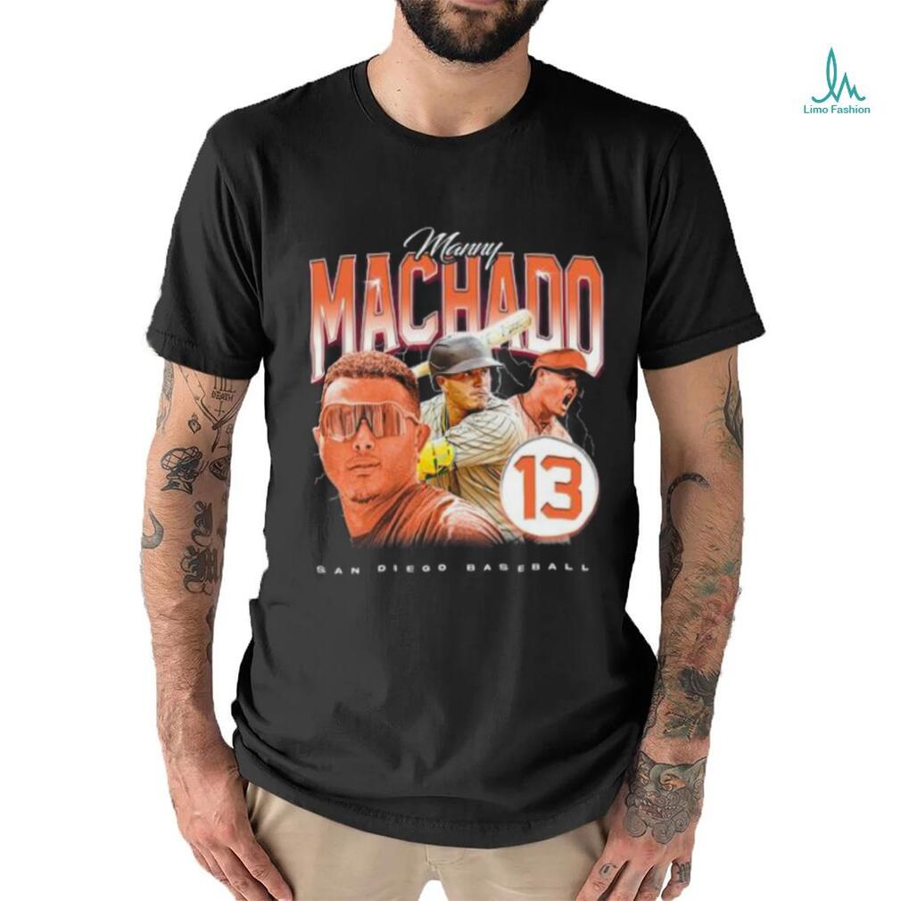 Funny manny Machado San Diego Padres baseball vintage shirt