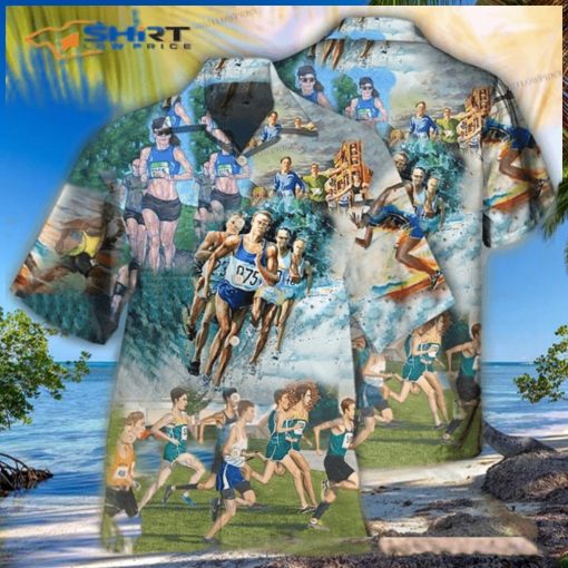 Marathon Run For Earth Run For Us Hawaiian Shirt