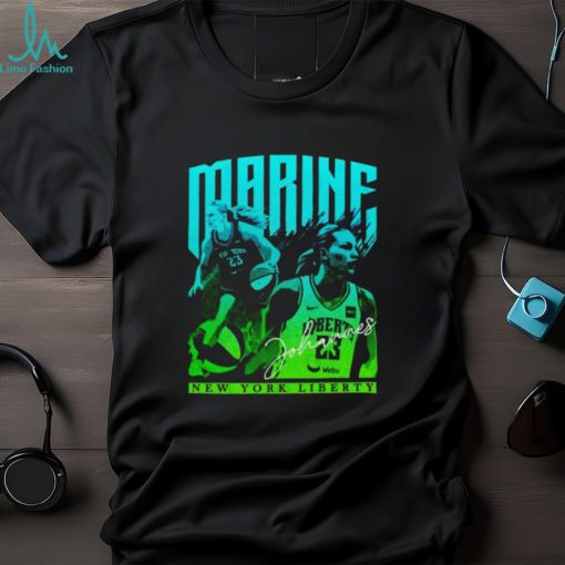 Marine Johannes New York Liberty signature shirt