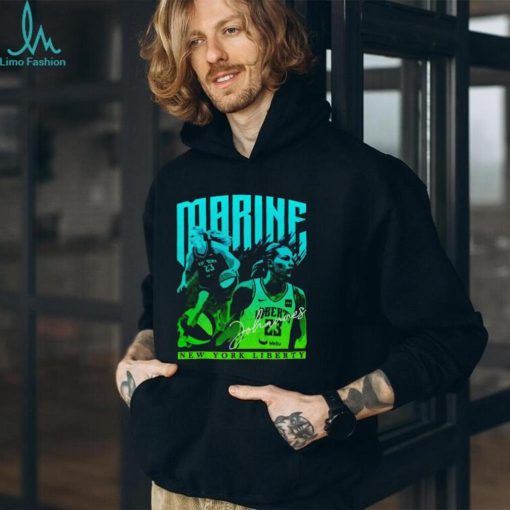 Marine Johannes New York Liberty signature shirt