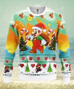 Mario Ugly Christmas Sweater Amazing Gift Men And Women Christmas Gift