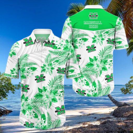 Marshall Thundering Herd Trending Hawaiian Shirt