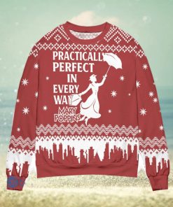 Mary Poppins Practically Perfect In Every Way Ugly Christmas Sweater Christmas Gift For Men And Women