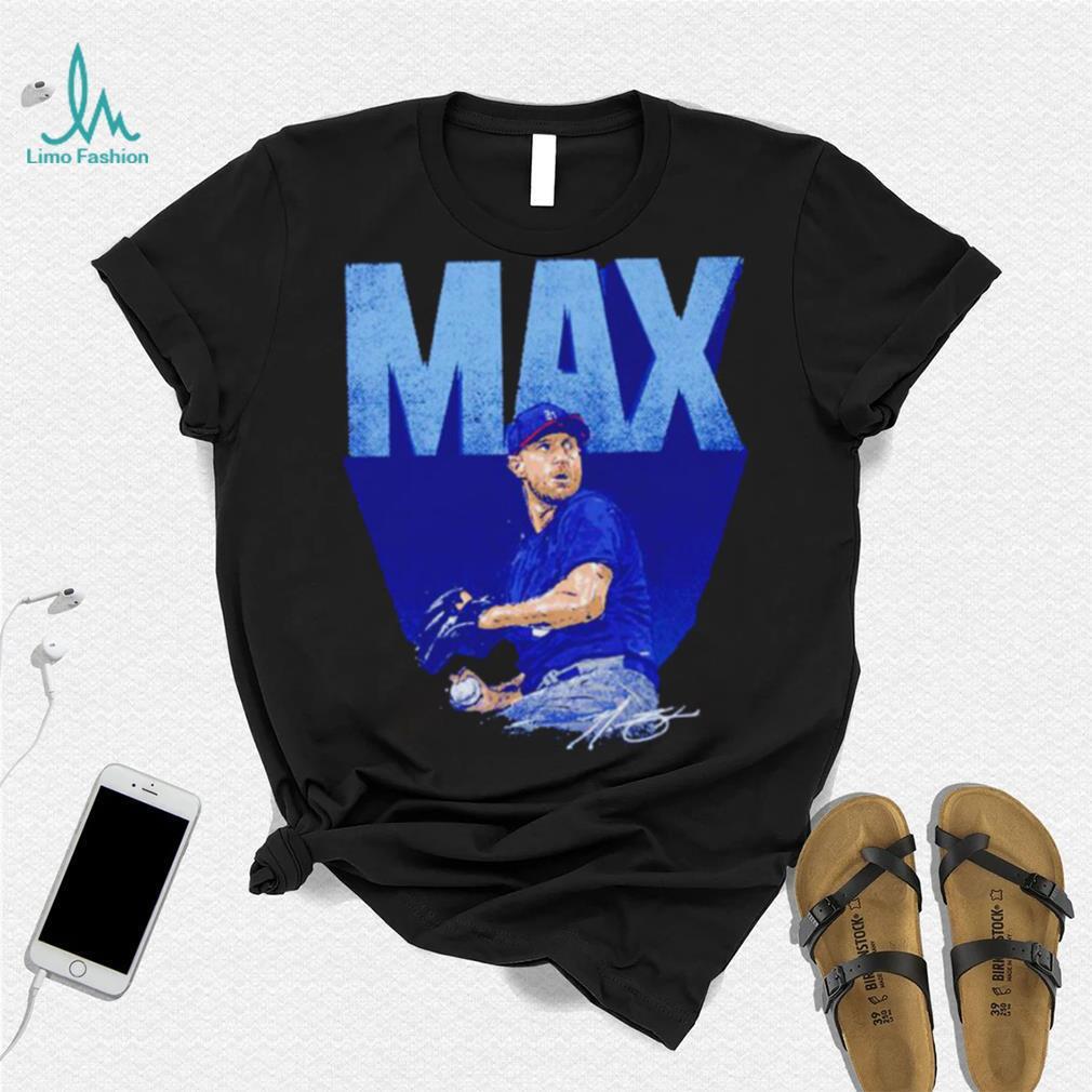 Max Scherzer Texas Bold Baseball Shirt - Limotees