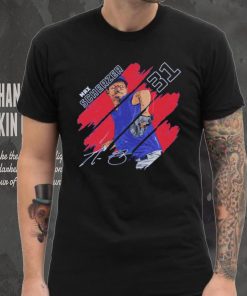 Max Scherzer Texas Stripes Baseball Shirt