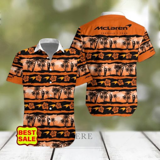 McLaren F1 Team Style 8 Aloha Supercar Combo Hawaiian Shirt