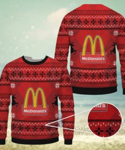 Mcdonald’s Merry Christmas Ugly Sweater