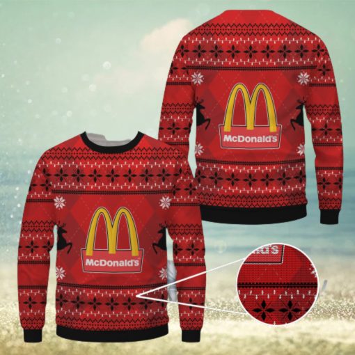 Mcdonald’s Merry Christmas Ugly Sweater