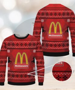 Mcdonald’s Merry Christmas Ugly Sweater