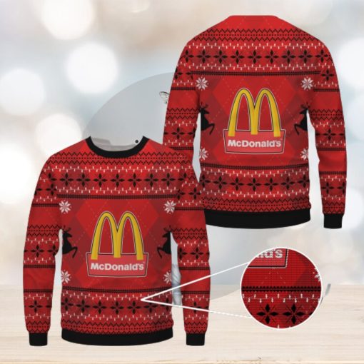 Mcdonald’s Merry Christmas Ugly Sweater