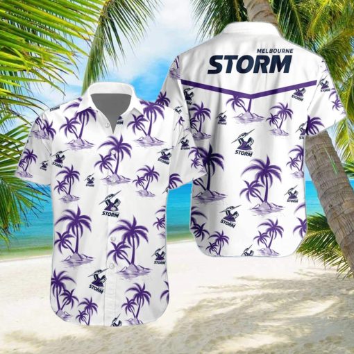 Melbourne Storm NRL Hawaiian Shirt Best Gift For Men And Women Fans hawaiian shirt