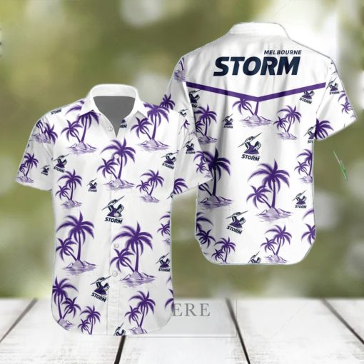 Melbourne Storm NRL Hawaiian Shirt Best Gift For Men And Women Fans hawaiian shirt