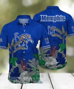 Memphis Tigers NCAA Floral 3D Full Print Hawaiian Shirt