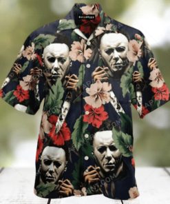 Men s Michael Myers Halloween Horror Killers Hawaiian Shirt