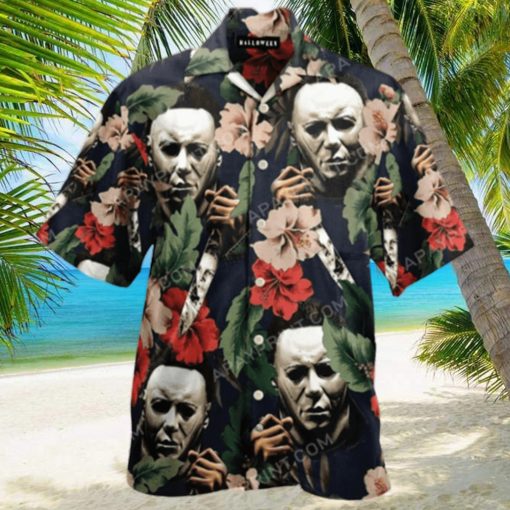 Men s Michael Myers Halloween Horror Killers Hawaiian Shirt