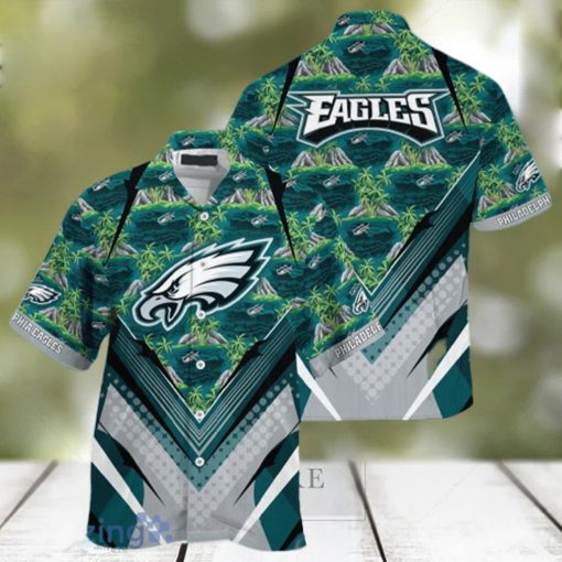 Men s NFL Philadelphia Eagles Hawaiian Shirt