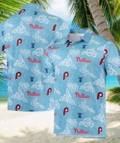 Men s Reyn Spooner Light Blue Philadelphia Phillies Hawaiian Shirt