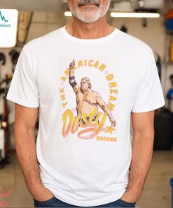 Men's 500 Level Red Dusty Rhodes The American Dream Tri Blend T Shirt