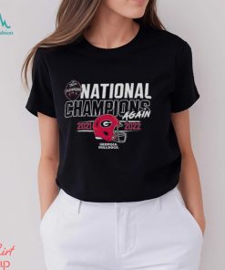 Men's Champion White Georgia Bulldogs Back-To-Back College Football Playoff National  Champions T-Shirt