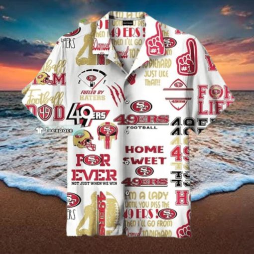 Men’s San Francisco Giants Baseball MLB Cool Hawaiian Shirt  49ers Hawaiian Shirt