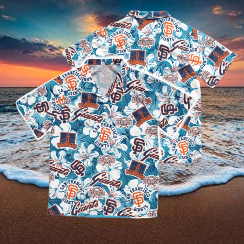 San Francisco Giants Baseball MLB Cool Hawaiian Shirts 49ers Hawaiian Shirt  Hawaiian Gift Hawaiian Beach Short - Limotees