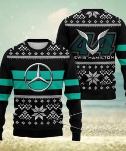 Mercedes Mpr X Lh Christmas Santa Hat AOP Print 3D Ugly Sweater