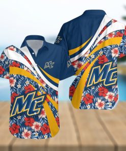 Merrimack Warriors 3D Hawaiian Shirt Hibiscus Sport Style NCAA Men And Women Gift For Fans