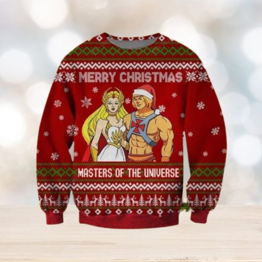 Merry Christmas Masters Of Universe 3D Ugly Sweater 3D Gift For Men And Women