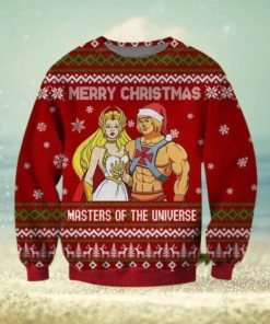 Merry Christmas Masters Of Universe 3D Ugly Sweater 3D Gift For Men And Women