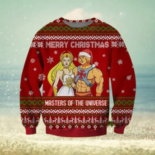 Merry Christmas Masters Of Universe 3D Ugly Sweater 3D Gift For Men And Women