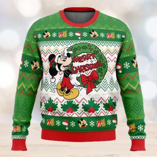 Merry Christmas Mickey Mouse Disney Ugly Christmas Sweater