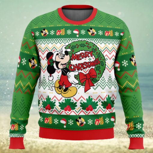 Merry Christmas Mickey Mouse Disney Ugly Christmas Sweater