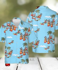 Merry Christmas Santa Claus Hawaiian Shirt Mens Summer Button Up Shirts Gifts For Son