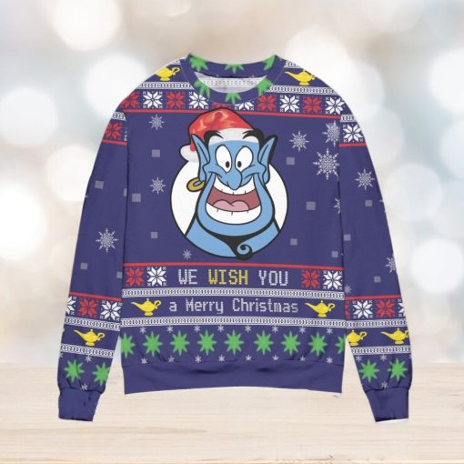 Merry Christmas The Magic Genie Lamp Ugly Christmas Sweater Christmas Gift For Men And Women