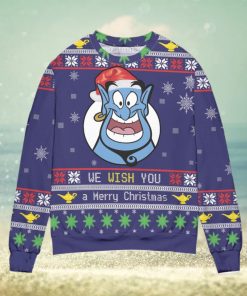 Merry Christmas The Magic Genie Lamp Ugly Christmas Sweater Christmas Gift For Men And Women