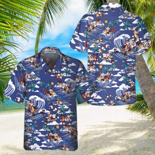 Merry Christmas Tropical Pattern Hawaiian Shirt