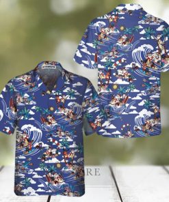 Merry Christmas Tropical Pattern Hawaiian Shirt