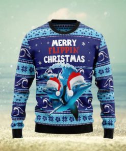 Merry Flippin’s Ugly Christmas Sweater Gift For Men Women