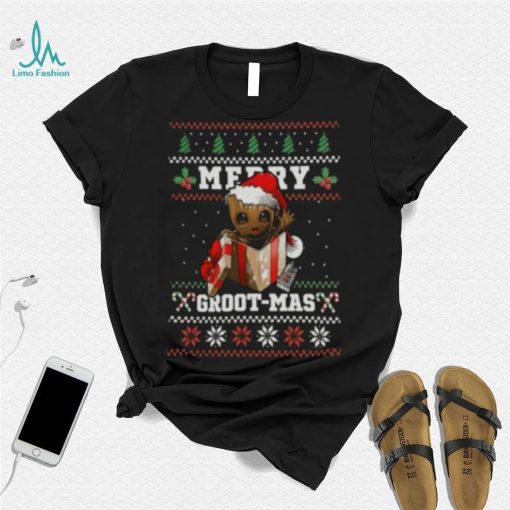 Merry Grootmas Ugly Christmas Shirt  Baby Groot Christmas Shirt