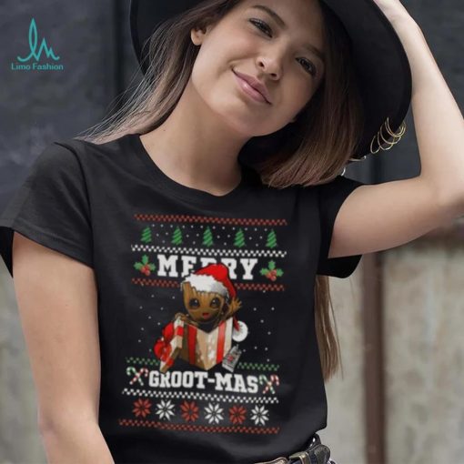 Merry Grootmas Ugly Christmas Shirt  Baby Groot Christmas Shirt