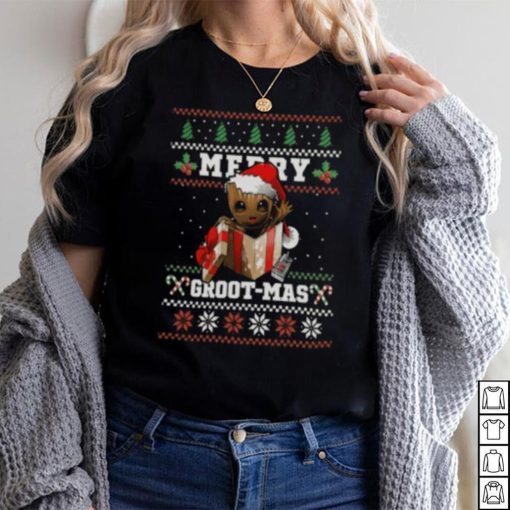 Merry Grootmas Ugly Christmas Shirt  Baby Groot Christmas Shirt