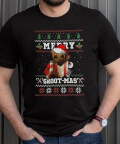 Merry Grootmas Ugly Christmas Shirt Baby Groot Christmas Shirt