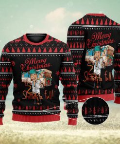 Merry Shitters Full Ugly Funny Ugly Gift Christmas 3D Sweater For Men And Women